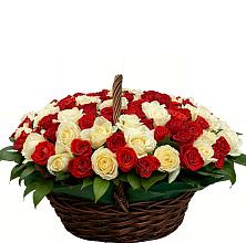 Премиум букет из: Розы #REPLACE_PRED# Пинеровке
